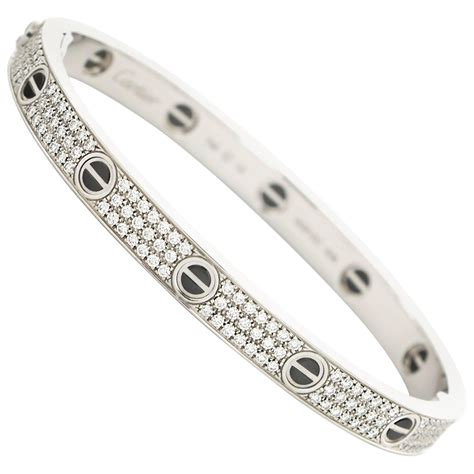 cartier pave love bracelet replica
